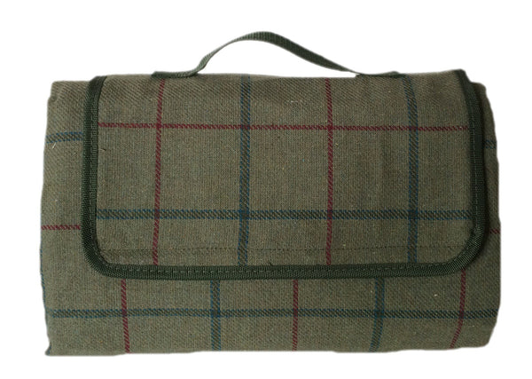 LUXURY TWEED PICNIC BLANKET