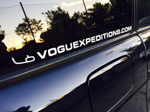 Vogue Xpeditions Exterior Sticker