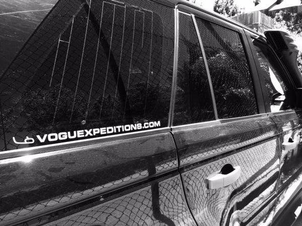 Vogue Xpeditions Exterior Sticker