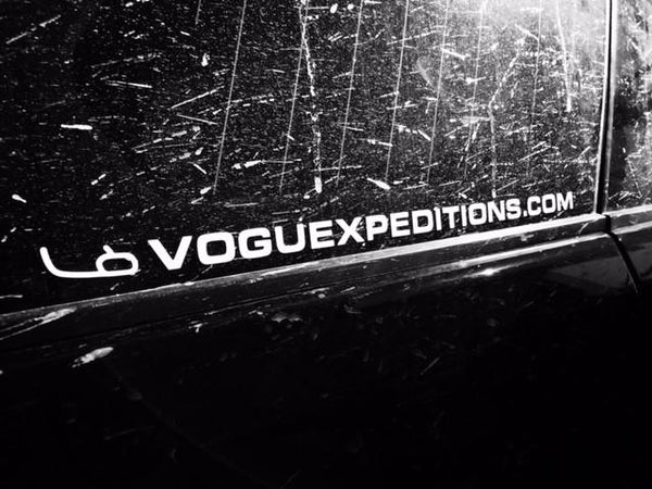 Vogue Xpeditions Exterior Sticker