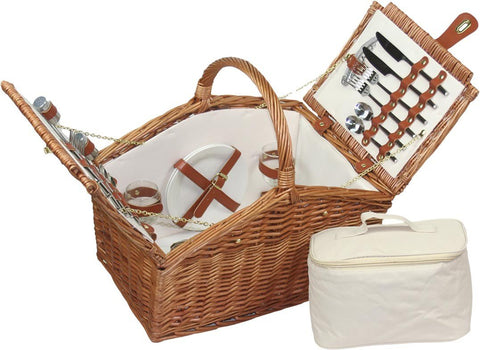 PICNIC BASKET - 4 Person Slope-side Hamper